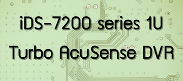 iDS-7200 series 1U Turbo AcuSense DVR